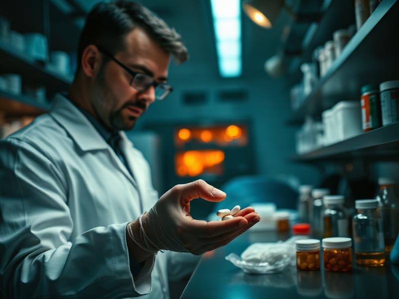 Pharmaceutical research laboratory