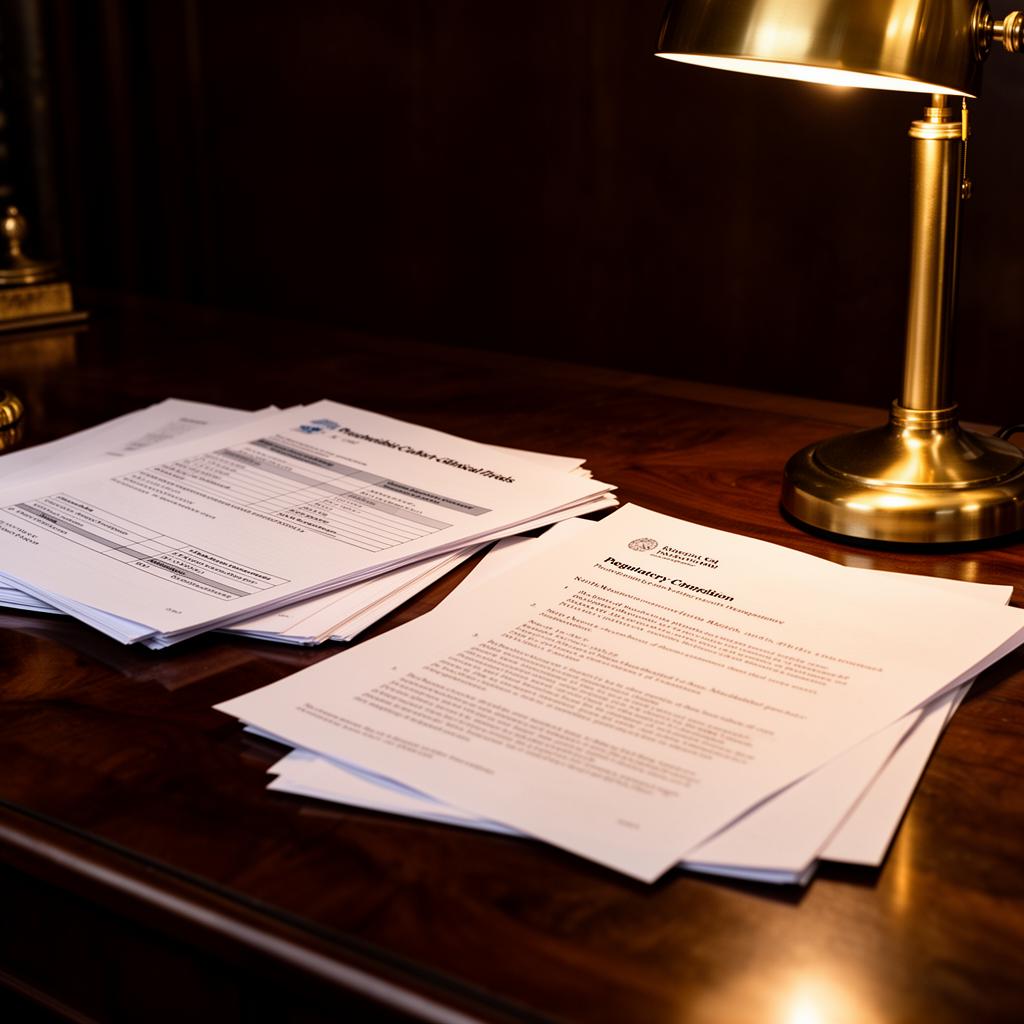 Regulatory submission documentation